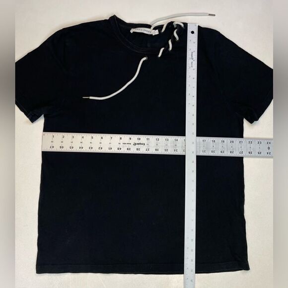 Craig Green Laced T-shirt Men Large Black Short Sleeve - Picture 6 of 6